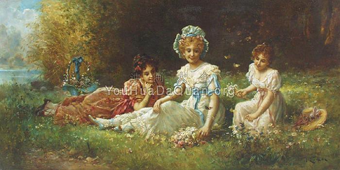 Hans Zatzka paintings - 汉斯·萨茨卡